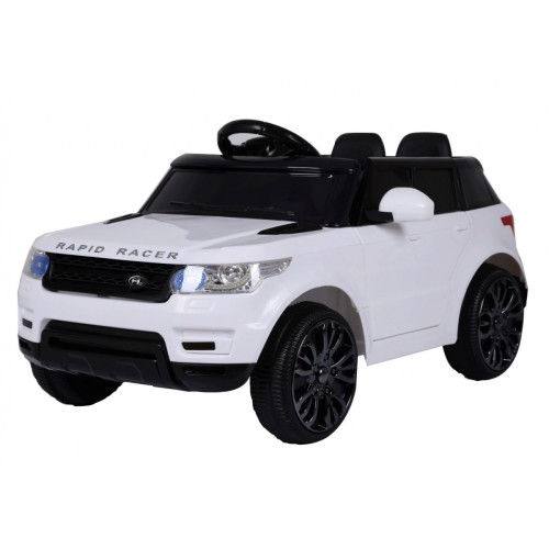 Autko Start Run na akumulator, Biały SUV + Pilot