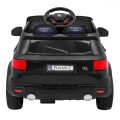 Autko Start Run na akumulator Czarny + Pilot + Bezpieczny SUV