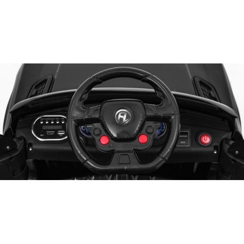 Autko Start Run na akumulator Czarny + Pilot + Bezpieczny SUV