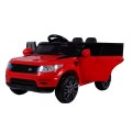 Autko Start Run na akumulator Czerwony SUV + Pilot + Funkcje bezpieczeństwa