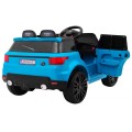 Autko Start Run na akumulator, Niebieski SUV + Pilot + Funkcje bezpieczeństwa