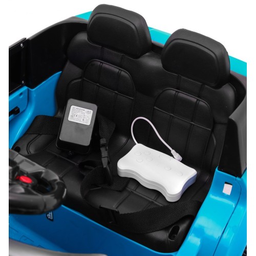 Autko Start Run na akumulator, Niebieski SUV + Pilot + Funkcje bezpieczeństwa