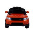 Autko Start Run na akumulator, Pomarańczowy SUV + Pilot