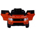 Autko Start Run na akumulator Pomarańczowy + Pilot + Funkcje bezpieczeństwa + MP3 LED