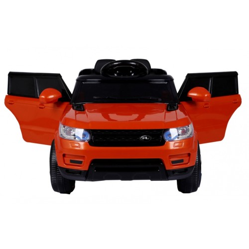 Autko Start Run na akumulator, Pomarańczowy SUV + Pilot
