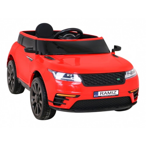 Samochodzik Super-S na akumulator dla dzieci Czerwony + Pilot + Wolny Start + Koła EVA + Dźwięki Światła