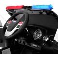 Auto SUV Police na akumulator dla dzieci + Syreny + Światła + Megafon + Pilot