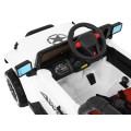 Auto Terenowe Full Time 4WD dla dzieci Biały + Napęd 4x4 + Pilot + Audio LED + Schowek