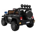Auto Terenowe Full Time 4WD dla dzieci Czarny + Napęd 4x4 + Pilot