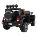 Auto Terenowe Full Time 4WD dla dzieci Czarny + Napęd 4x4 + Pilot