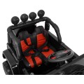 Auto Terenowe Full Time 4WD dla dzieci Czarny + Napęd 4x4 + Pilot