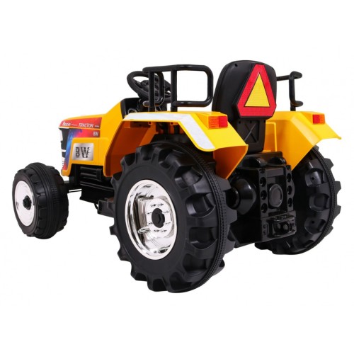 Traktor Blazin BW na akumulator Żółty + Pilot + Wolny Start + Dźwięki Światła