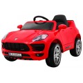 Autko Turbo-S na akumulator dla dzieci Czerwony Suv + Pilot