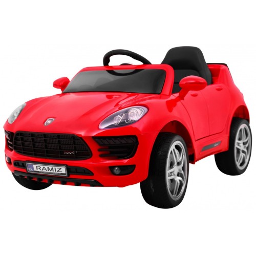 Autko Turbo-S na akumulator dla dzieci Czerwony Suv + Pilot