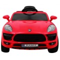Autko Turbo-S na akumulator dla dzieci Czerwony Suv + Pilot