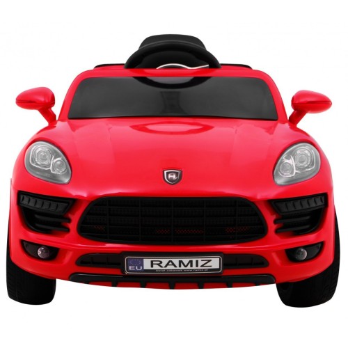 Autko Turbo-S na akumulator dla dzieci Czerwony Suv + Pilot