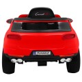 Autko Turbo-S na akumulator dla dzieci Czerwony + Pilot + Wolny Start + Koła EVA + Radio MP3