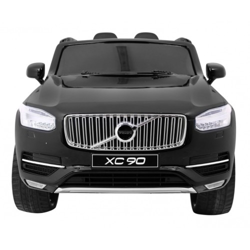 Volvo XC90 - SUV - na akumulator dla dzieci Lakier Czarny + Pilot + Bagażnik