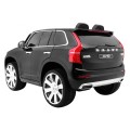 Volvo XC90 - SUV - na akumulator dla dzieci Lakier Czarny + Pilot + Bagażnik