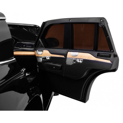 Volvo XC90 - SUV - na akumulator dla dzieci Lakier Czarny + Pilot + Bagażnik