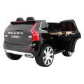 Volvo XC90 - SUV - na akumulator dla dzieci Lakier Czarny + Pilot + Bagażnik