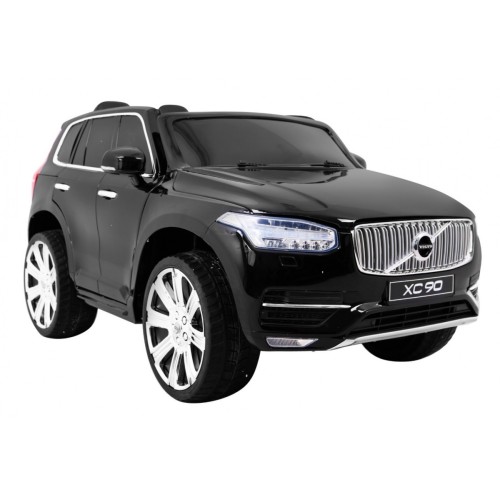 Volvo XC90 - SUV - na akumulator dla dzieci Lakier Czarny + Pilot + Bagażnik