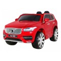 Volvo XC90 - SUV na akumulator dla dzieci Lakier Czerwony + Pilot + Bagażnik