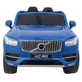 Volvo XC90 na akumulator dla dzieci - SUV - Lakier Niebieski + Pilot + Bagażnik