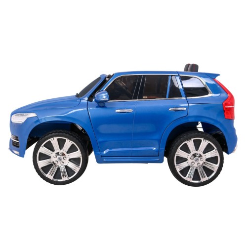 Volvo XC90 na akumulator dla dzieci - SUV - Lakier Niebieski + Pilot + Bagażnik