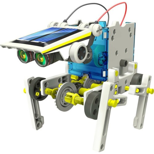 Pojazdy, roboty Solarne 14w1. Konstruktor robotów.