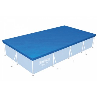 Pokrywa 410x226cm na Basen stelażowy Steel Pro 400x211x81cm BESTWAY