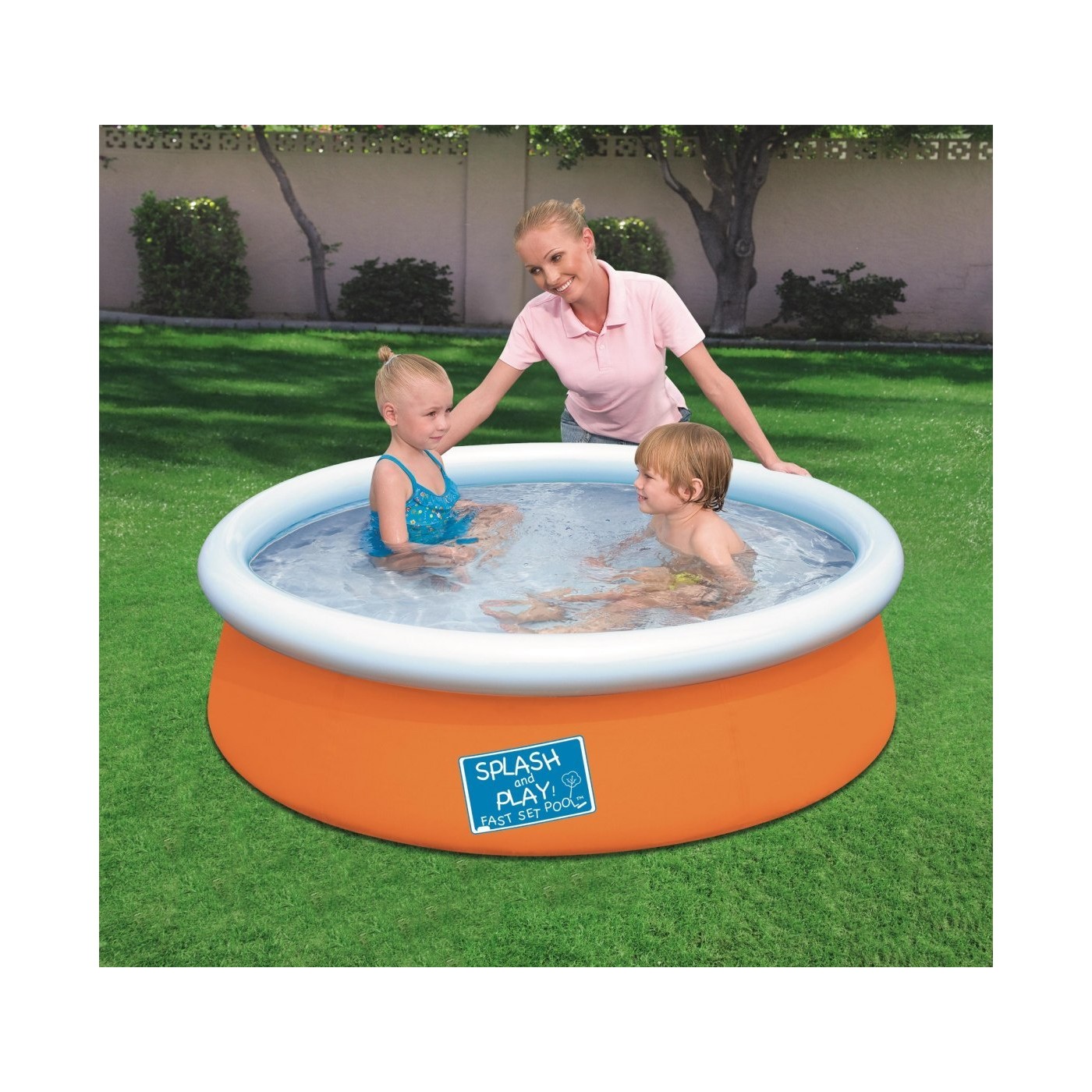 Outdoor pool 5FT 152x38cm BESTWAY Orange