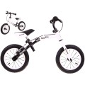 Rowerek biegowy dla dzieci Boomerang SporTrike Biały Nauki jazdy + Zmienny układ ramy