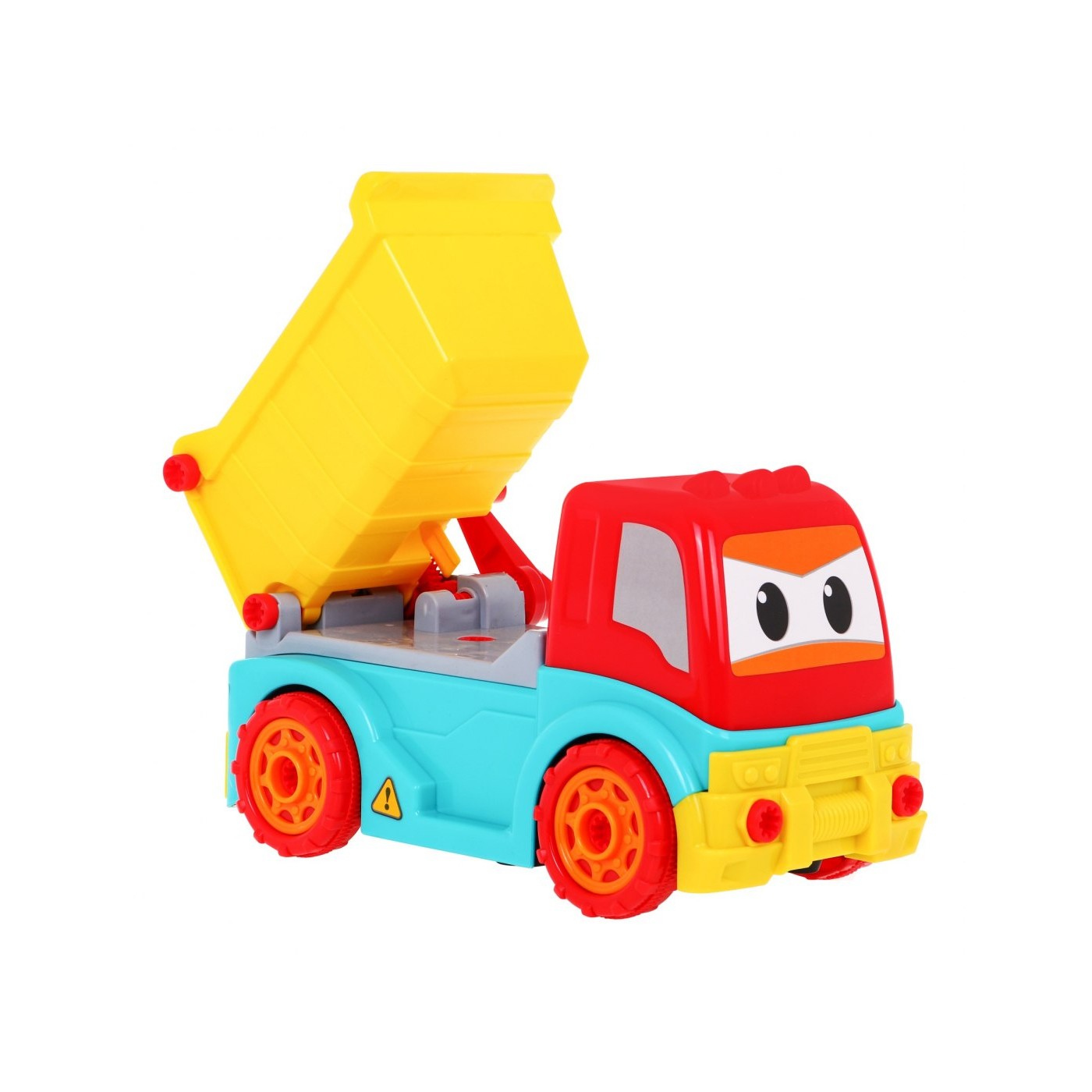 Rozkręcana Ciężarówka dla dzieci 3+ Wkrętarka elektryczna + Napęd do wywrotki + Dźwięki Światła