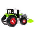 Rozkręcany Traktor z przyczepą dla dzieci 3+ Wkrętarka + Śrubokręt + Spychacz