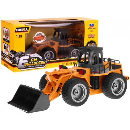 Bulldozer R/C 2,4 G Metal Spoon 1:18
