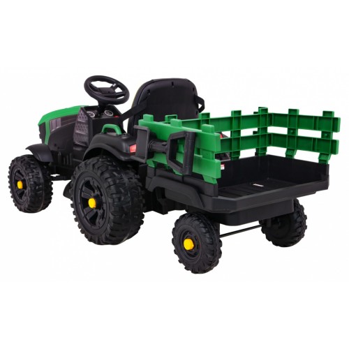 Traktor Titanium Z Przyczepą Zielony