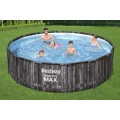 Frame Pool 14FT 427x107 cm Steel Pro Max BESTWAY