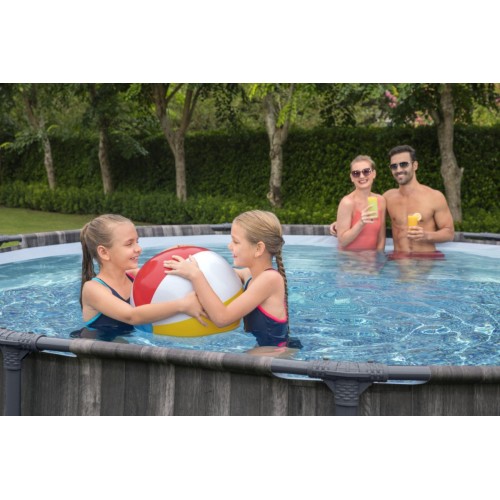 Frame Pool 14FT 427x107 cm Steel Pro Max BESTWAY