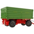 Traktor z koparką i przyczepą dla dzieci 3+ Zdalnie sterowany + Ruchome elementy Zielony