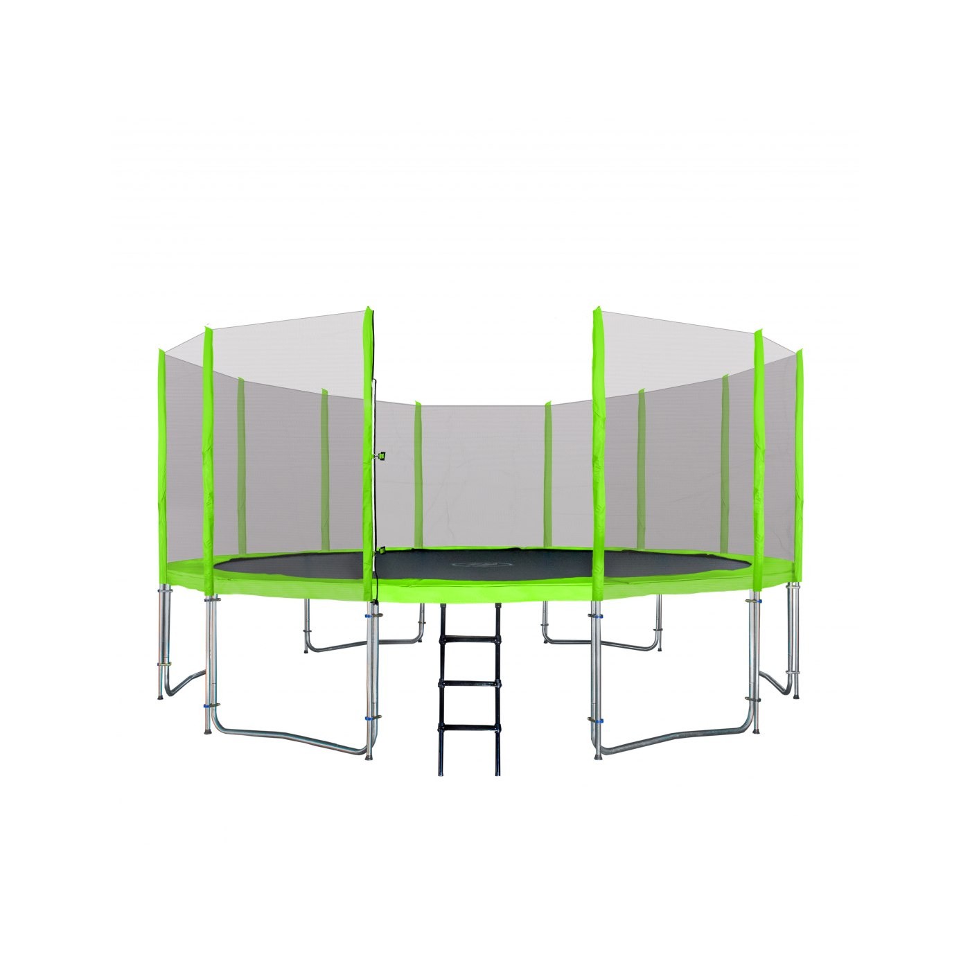 Trampolina ogrodowa SkyRamiz 487cm 16FT dla dzieci Zielony + Akcesoria