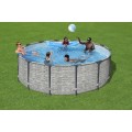 Frame Pool 14FT 427x122cm Steel Pro Max BESTWAY