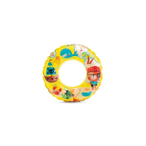 Wesołe kółko dla dzieci 61 cm INTEX Żółte