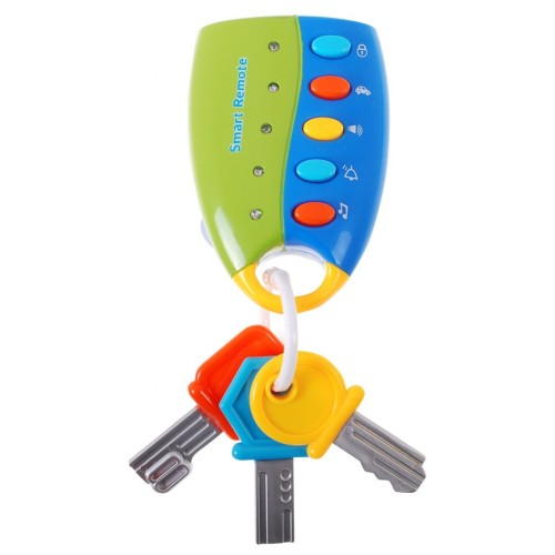 Interaktywny zestaw Kierowcy dla dzieci 3+ Kierownica + Pilot z kluczami + Telefon + Dźwięki Światła