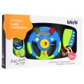 Interaktywny zestaw Kierowcy dla dzieci 3+ Kierownica + Pilot z kluczami + Telefon + Dźwięki Światła