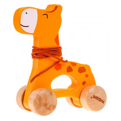 Wooden Giraffe Rider