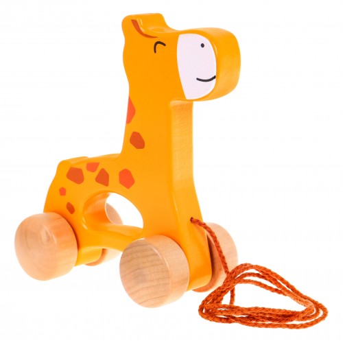 Wooden Giraffe Rider