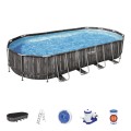Frame Pool 24 FT 732 x 366 x 122 cm Power Steel BESTWAY