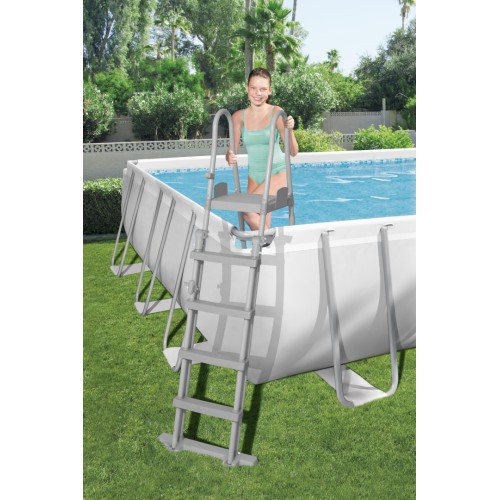 Rack swimming pool 24FT 732x366x132 cm POWERSteel 6w1 BESTWA