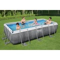 Frame Pool 404 cm x 201 cm x 100 cm Power Steel Bestwa